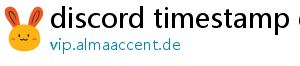 discord timestamp generator